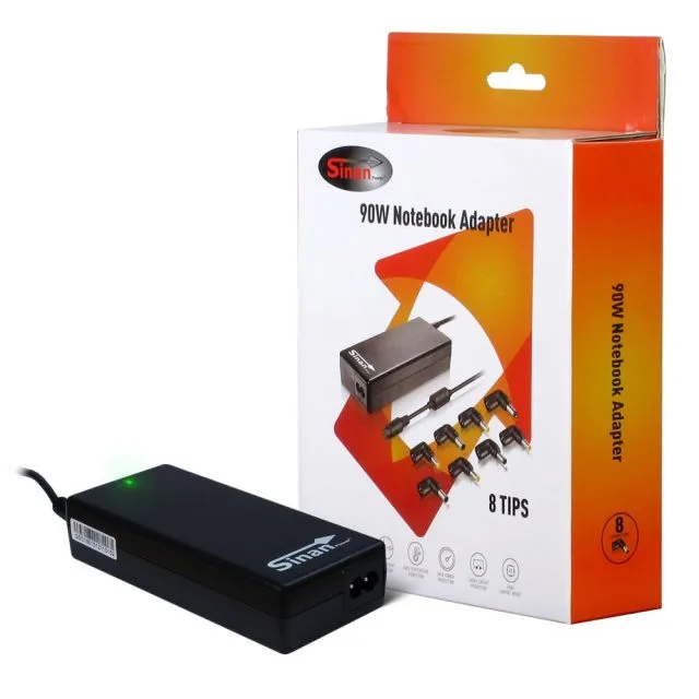 Inter-Tech Sinan UB-90HB | Universelles Notebook-Ladegerät | 90 Watt