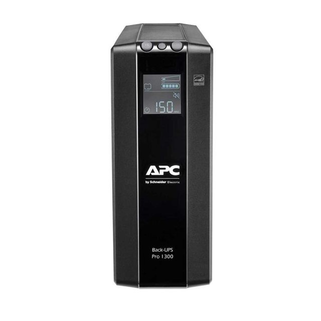 APC Back UPS Pro BR1300MI | USV-Notstromversorgung | 1300 VA / 780 W | 8x IEC C13 | AVR | LCD-Display
