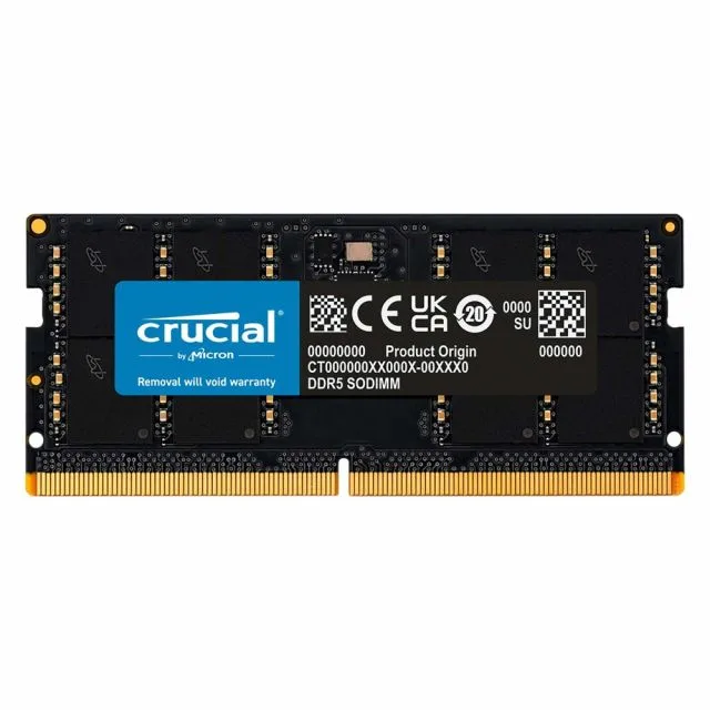Crucial | 32 GB DDR5 | 5600 MHz | SO-DIMM | CL46 | Speichermodul | RAM