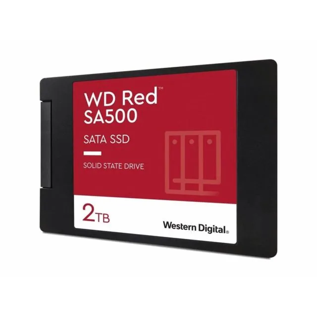 Western Digital SA500 | 2TB SATA SSD | 2,5'' | 560MB/s Lesen | 520MB/s Schreiben