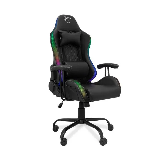 White Shark Indianapolis | Gaming-Stuhl mit RGB-Beleuchtung | Belastbar bis 120 kg