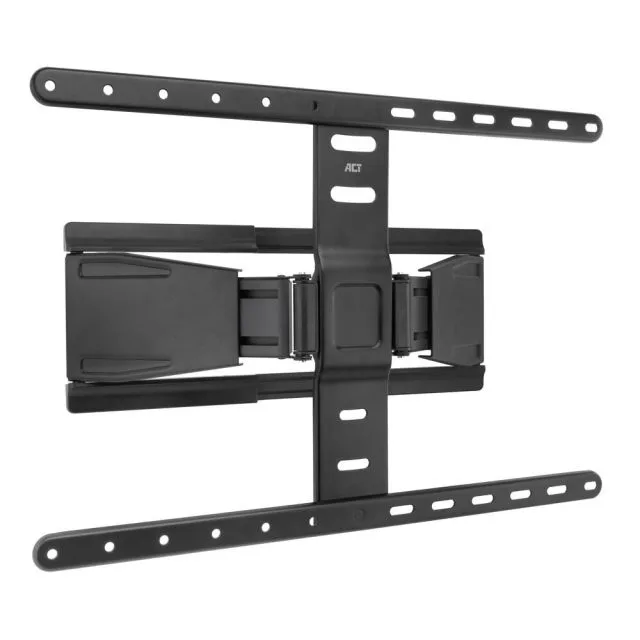 ACT AC8355 | Ultraschlanke TV-Wandhalterung mit vollem Bewegungsumfang | 43" bis 90" | Bis zu 50 kg | Schwarz