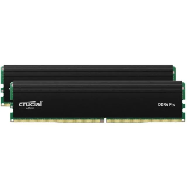 Crucial Pro | 64GB 2x32GB DDR4 | 3200MHz | DIMM | CL22 | Speichermodule | RAM
