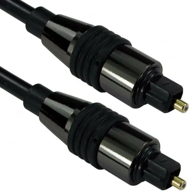 TosLink optisches Audiokabel | männlich-männlich | 1 Meter