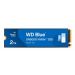 Western Digital Blue SN5000 | 2TB NVMe SSD | M.2 Gen4 | 5.150MB/s Lesen | 4.850MB/s Schreiben