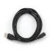 Gembird CCP-MUSB2-AMBM-1M | USB 2.0 | USB-A auf Micro-USB-B | 1 m | Schwarz