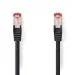 Nedis CCGL85221BK20 | Netzwerkkabel Cat.6 S/FTP | 2 m | Schwarz | RJ45-Stecker auf RJ45-Stecker