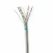 Nedis Netzwerkkabel | Kat. 6 | F/UTP (FTP) | 50 Meter | Grau | CCBG8522GY50S