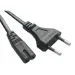 Netzkabel | 2-polig EU | 1x Eurostecker | 1 Meter
