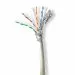 Nedis Netzwerkkabel | Kat. 6a | S/FTP (S-STP) | 100 m | Grau | CCBG8538GY100S