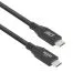 ACT | USB 3.0-Kabel | 10 Gbit/s | 60 W | USB-C auf USB-C | 0,5 m | Schwarz