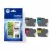 Brother LC422XLVAL | Original Tintenpatronen | 4er-Pack | Schwarz/Cyan/Magenta/Gelb