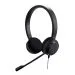 Jabra Evolve 20 MS Duo | Kabelgebundenes On-Ear Stereo-Headset | Microsoft Teams zertifiziert | Schwarz