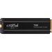 Crucial T500 | 4TB NVMe SSD | M.2 Gen4 | 7.000 MB/s Lesen | 6.900 MB/s Schreiben | Kühlkörper