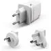 Silicon Power QM16 Oplader | USB-C + USB-A | 20 Watt PD + QC 3.0 | Wit