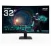 Gigabyte GS32QCA | 31,5" | Quad HD | 180 Hz | 1 ms | 2x HDMI | DisplayPort | Gaming Monitor